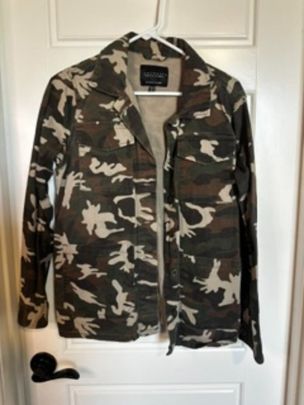 Sanctuary Camouflage Jean Jacket